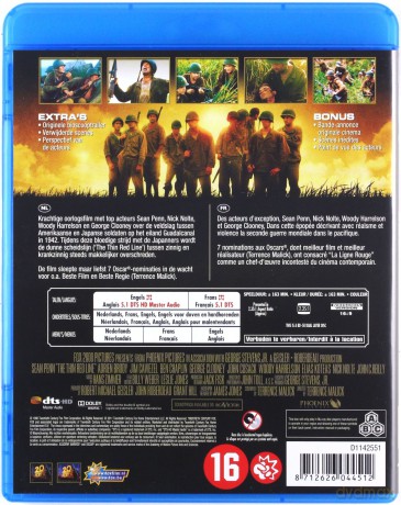 The Thin Red Line (Cienka czerwona linia) [Blu-Ray]
