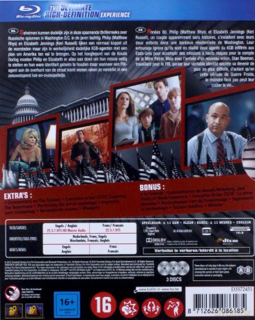 The Americans Season 1 (Zawód: Amerykanin) [3xBlu-Ray]