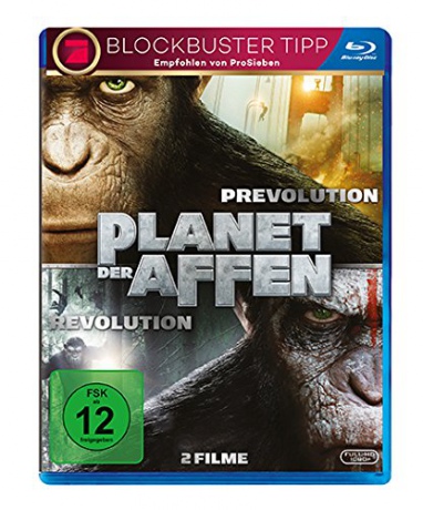 Planets of the Apes: Rise & Dawn (Geneza / Ewolucja Planety Małp) [2xBlu-Ray]