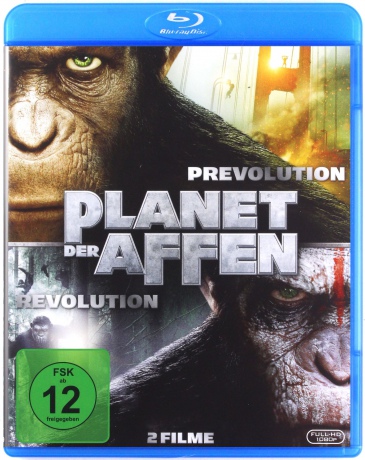 Planets of the Apes: Rise & Dawn (Geneza / Ewolucja Planety Małp) [2xBlu-Ray]