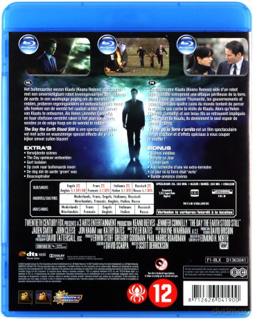 The Day the Earth Stood Still (Dzień, w którym zatrzymała się Ziemia) [Blu-Ray]