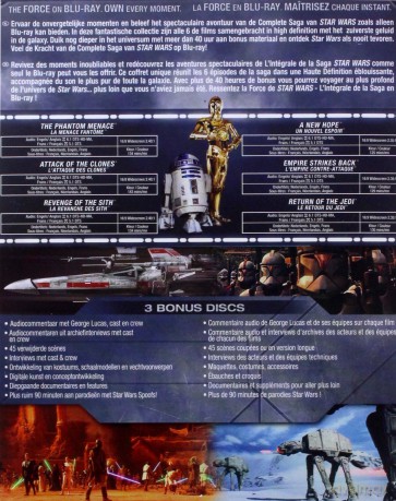 Star Wars I-VI (Gwiezdne Wojny) [BOX] [9xBlu-Ray]