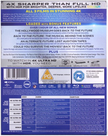 Powrót do przyszłości Trylogia [3xBlu-Ray 4K]+[3xBlu-Ray]