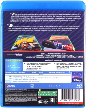 Cars 3 (Auta 3) (Disney) [Blu-Ray]