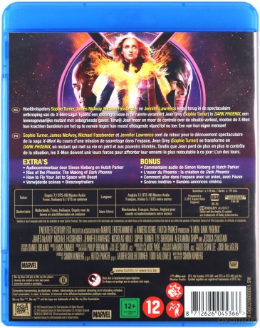 Dark Phoenix (X-Men: Mroczna Phoenix) [Blu-Ray]