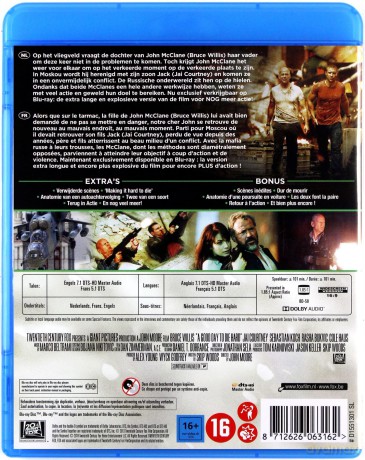 A Good Day to Die Hard (Szklana pułapka 5) [Blu-Ray]