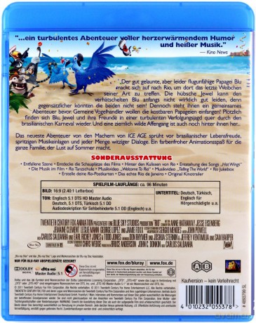 Rio [Blu-Ray]