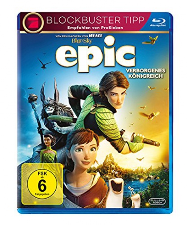 Epic (Tajemnica zielonego królestwa) [Blu-Ray]