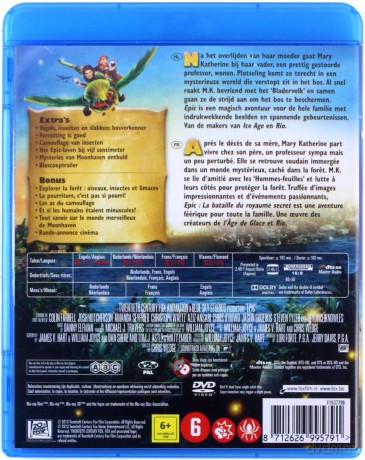 Epic (Tajemnica zielonego królestwa) [Blu-Ray]