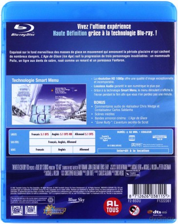 Ice Age (Epoka lodowcowa) [Blu-Ray]