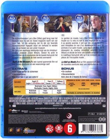 Night at the Museum 2 (Noc w muzeum 2) [Blu-Ray]