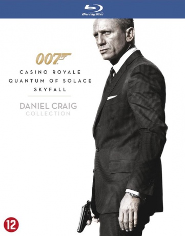 007 James Bond Daniel Craig Collection: Casino Royale / Quantum Of Solace / Skyfall [3xBlu-Ray]