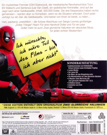 The Good, the Bad and the Ugly (Dobry, zły i brzydki) [Blu-Ray]