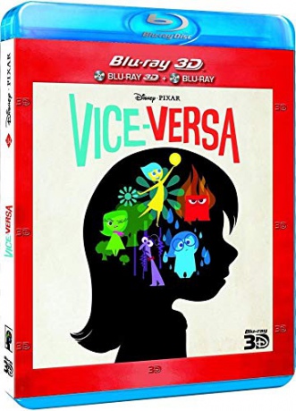 Inside Out (W głowie się nie mieści) (Disney) [Blu-Ray 3D]+[Blu-Ray]