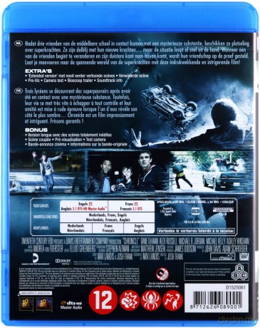 Chronicle (Kronika) [Blu-Ray]