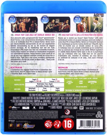 Fight Club (Podziemny krąg) [Blu-Ray]
