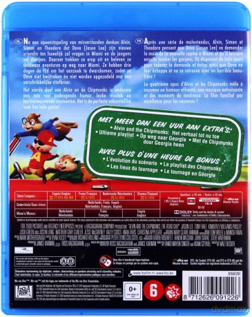 Alvin and the Chipmunks: The Road Chip (Alvin i wiewiórki: Wielka wyprawa) [Blu-Ray]