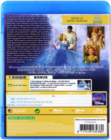 Cinderella (Kopciuszek) [Blu-Ray]