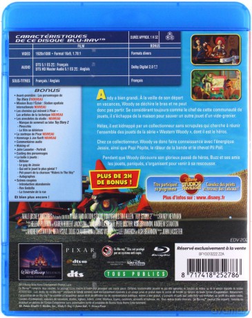 Toy Story 2 (Disney) [Blu-Ray]