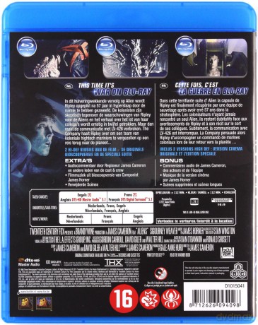 Aliens (Obcy - decydujące starcie) [Blu-Ray]
