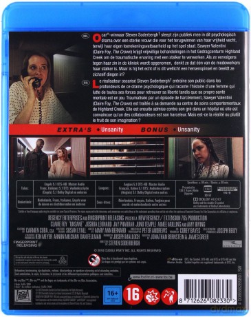 Unsane (Niepoczytalna) [Blu-Ray]