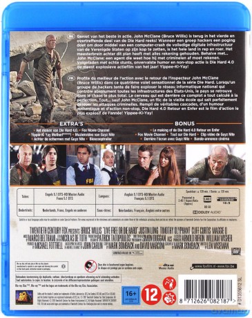Die Hard 4.0 (Szklana pułapka 4.0) [Blu-Ray]