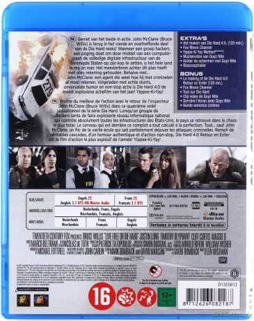 Die Hard 4.0 (Szklana pułapka 4.0) [Blu-Ray]