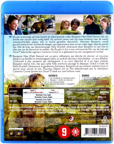 We Bought a Zoo (Kupiliśmy zoo) [Blu-Ray]+[DVD]