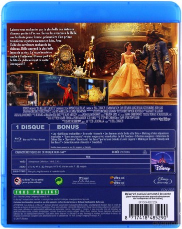 Beauty and the Beast (Piękna i Bestia) (Disney) [Blu-Ray]