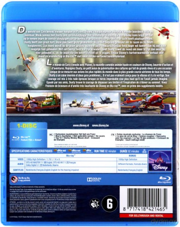 Planes (Samoloty) (Disney) [Blu-Ray]