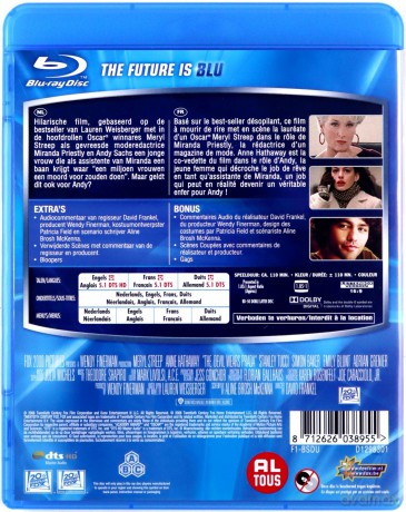 The Devil Wears Prada (Diabeł ubiera się u Prady) [Blu-Ray]