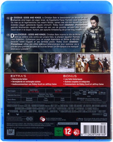 Exodus: Gods and Kings (Exodus: Bogowie i królowie) [Blu-Ray]