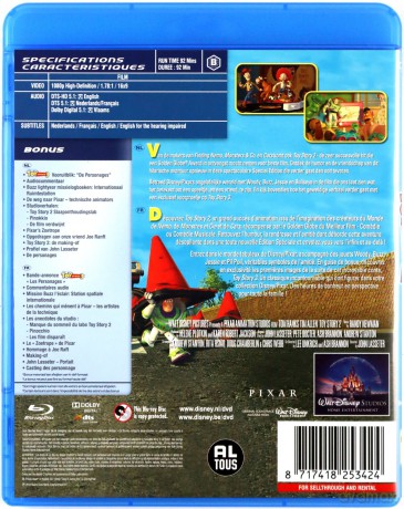 Toy Story 2 (Disney) [Blu-Ray]