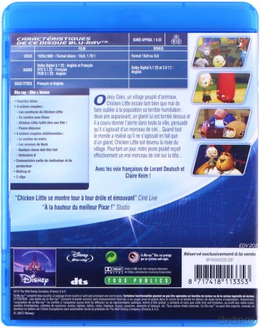 Chicken Little (Kurczak Mały) [Blu-Ray]