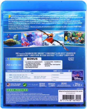 Finding Nemo (Gdzie jest Nemo?) (Disney) [Blu-Ray]