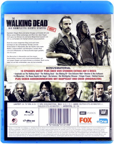 The Walking Dead Season 7 (Żywe trupy) [6xBlu-Ray]