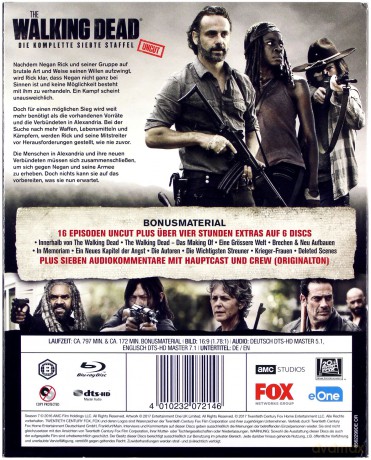 The Walking Dead Season 7 (Żywe trupy) [6xBlu-Ray]