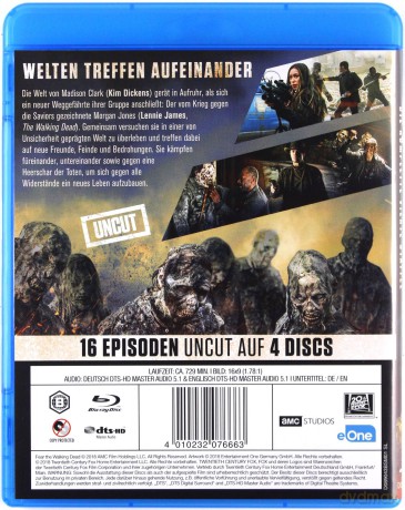 Fear the Walking Dead: Season 4 [4xBlu-Ray]