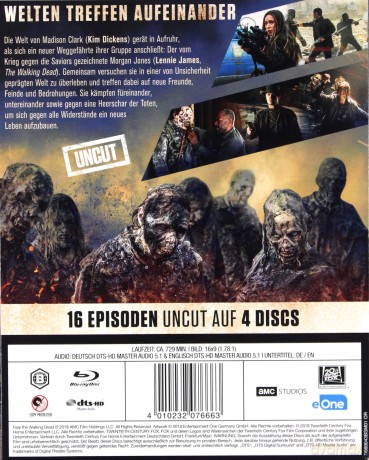 Fear the Walking Dead: Season 4 [4xBlu-Ray]