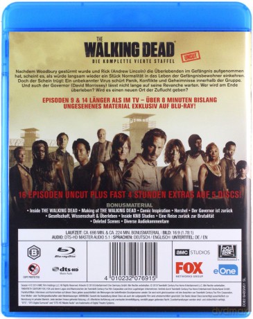 The Walking Dead Season 4 (Żywe Trupy) [5xBlu-Ray]