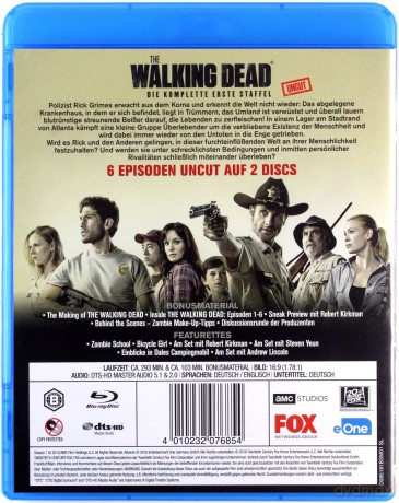 The Walking Dead Season 1 (Żywe Trupy) [2xBlu-Ray]
