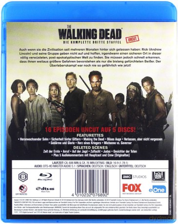 The Walking Dead Season 3 (Żywe Trupy) [2xBlu-Ray]