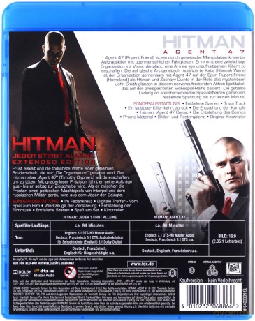 Hitman 1-2 [2xBlu-Ray] 