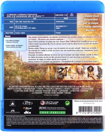 Prince of Persia: The Sands of Time (Książę Persji: Piaski czasu) [Blu-Ray]