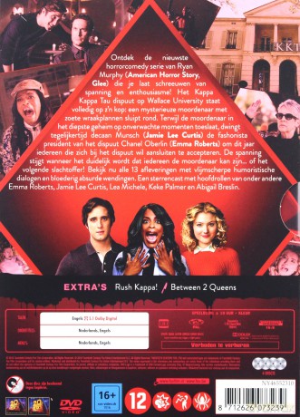 Scream Queens Season 1 (Królowe krzyku) [4DVD]