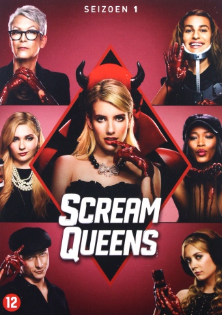 Scream Queens Season 1 (Królowe krzyku) [4DVD]