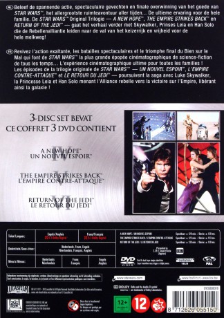 Star Wars Original Trilogy (Gwiezdne Wojny IV-VI) [3DVD]