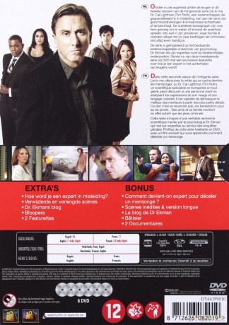 Lie to Me Season 2 (Magia kłamstwa) [6DVD]