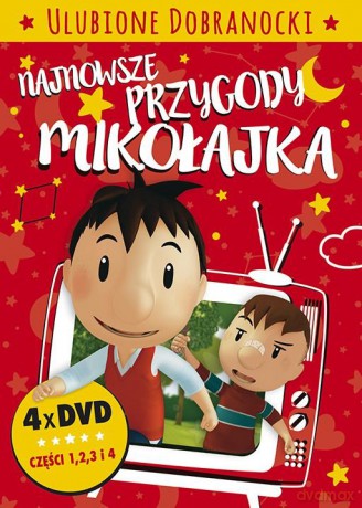 Najnowsze przygody Mikołajka [4DVD]