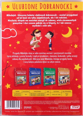 Najnowsze przygody Mikołajka [4DVD]